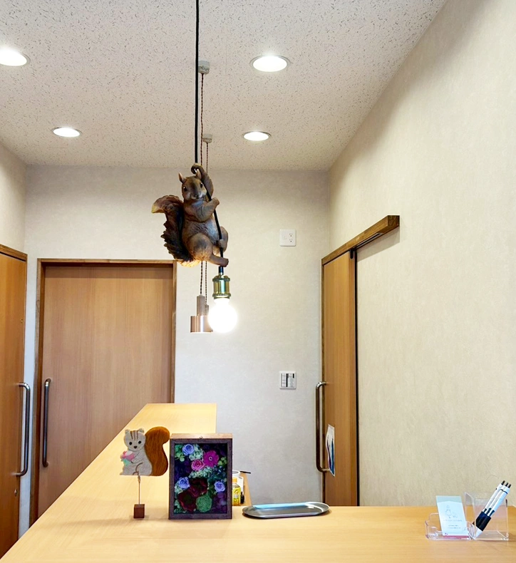 受付カウンター